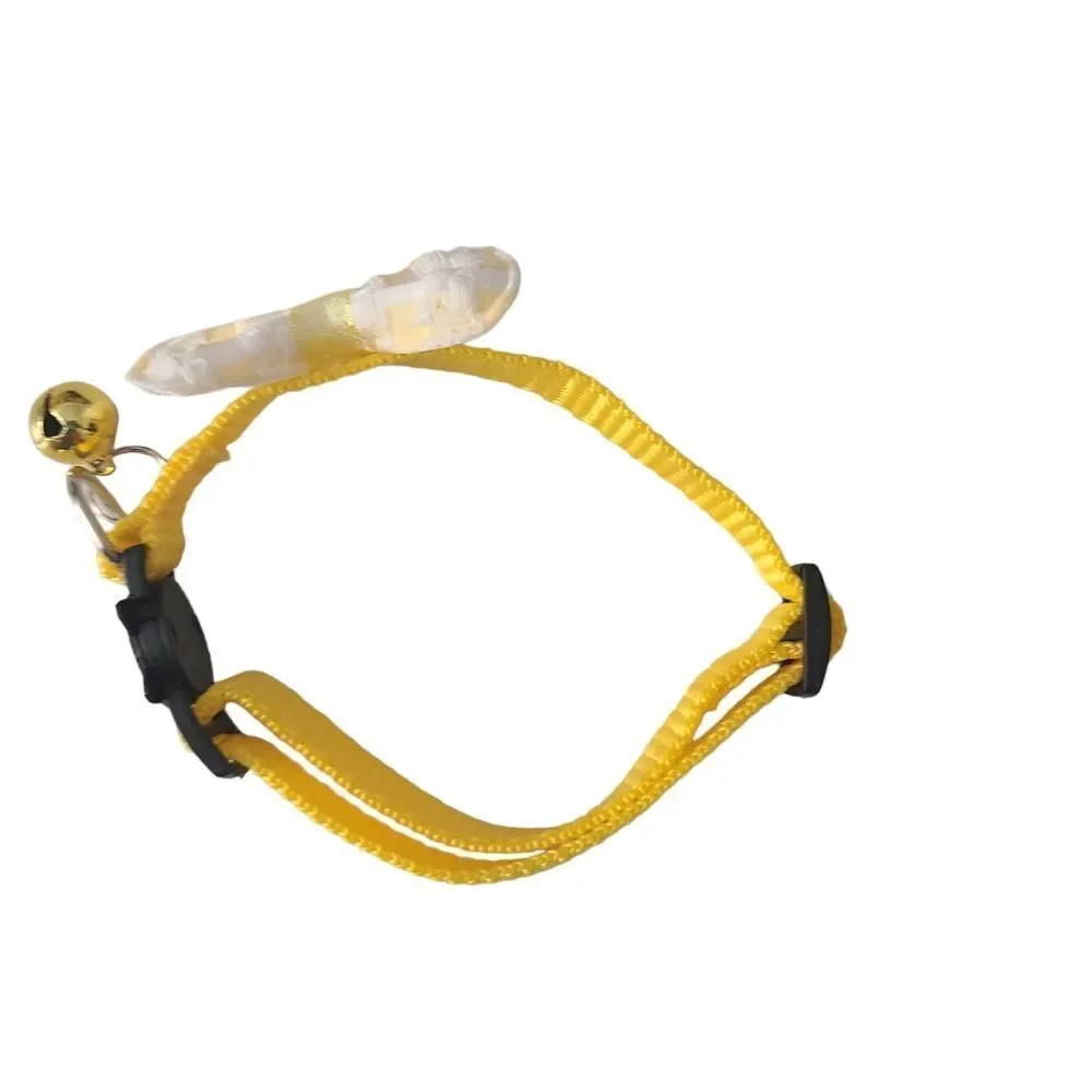 Breakaway Collar‎ With Yellow Gingham Bow and Bell Never Worn